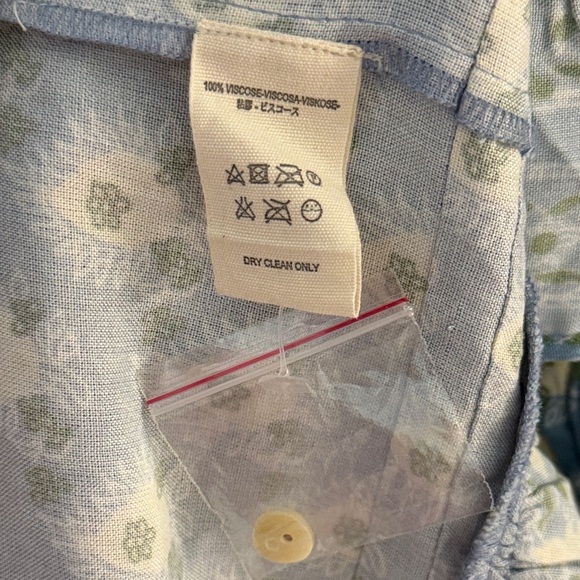 Jen’s Pirate Booty Women Medium Blue Floral Daydream Petit Mini Dress - Picture 10 of 16